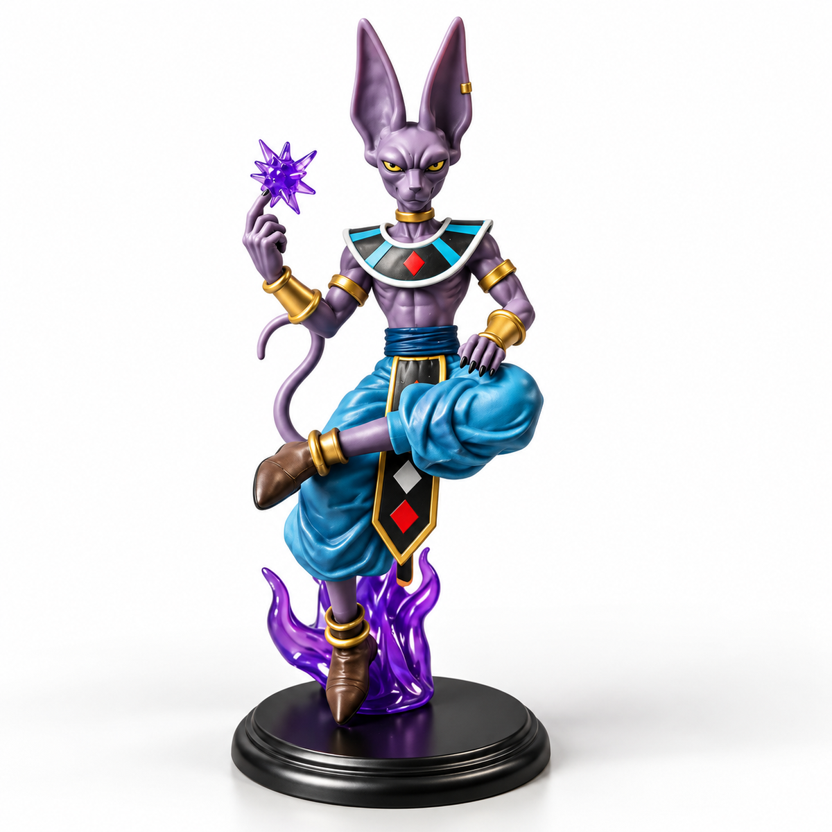 Figura Beerus Dios de la Destrucción Hakai Dragon Ball Super PVC