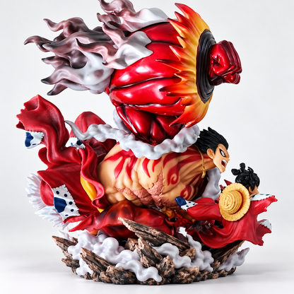 Figura Luffy Gear 4 Snakeman Onigashima Wano One Piece JM Studio PVC