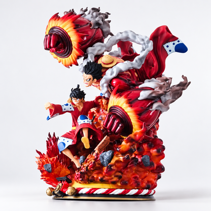 Figura Luffy Gear 4 Snakeman Onigashima Wano One Piece JM Studio PVC