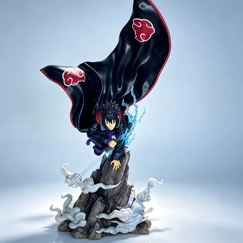 Sasuke Uchiha Akatsuki Chidori Naruto Shippuden UP Art & MINI Studio PVC Figure