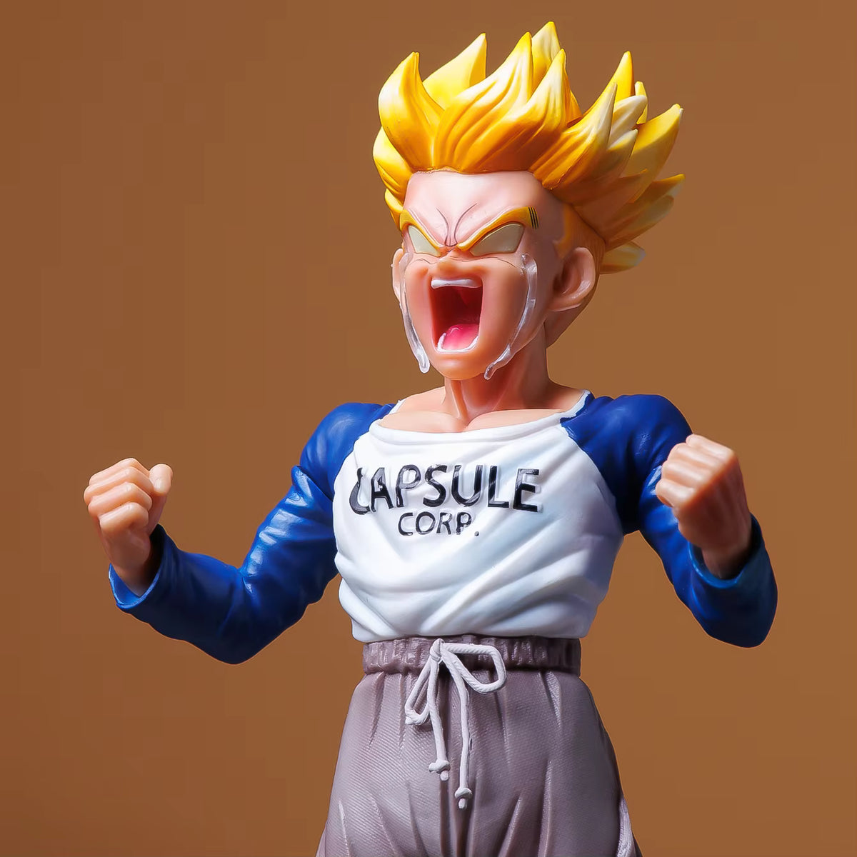 Kid Trunks Super Saiyan Power Up Capsule Corp Dragon Ball Z Z Studio PVC Figure
