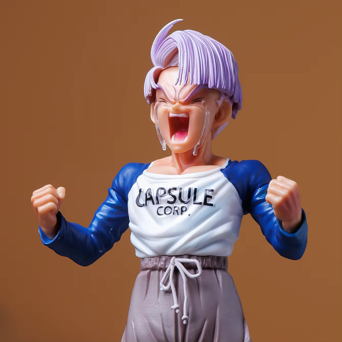 Kid Trunks Super Saiyan Power Up Capsule Corp Dragon Ball Z Z Studio PVC Figure