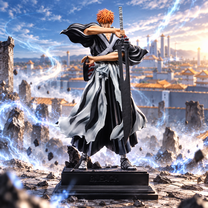 Ichigo Kurosaki Double Zangetsu Bankai Bleach Thousand-Year Blood War LoaDen Studio PVC Figure