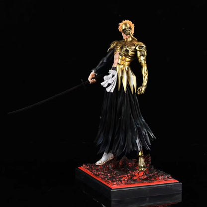 Ichigo Kurosaki Fullbring Bankai Gold Hell Armor Bleach Cheng Studio PVC Figure