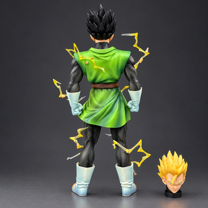 Statuetta Son Gohan Great Saiyaman Super Saiyan Dragon Ball Z Smoker Studio PVC