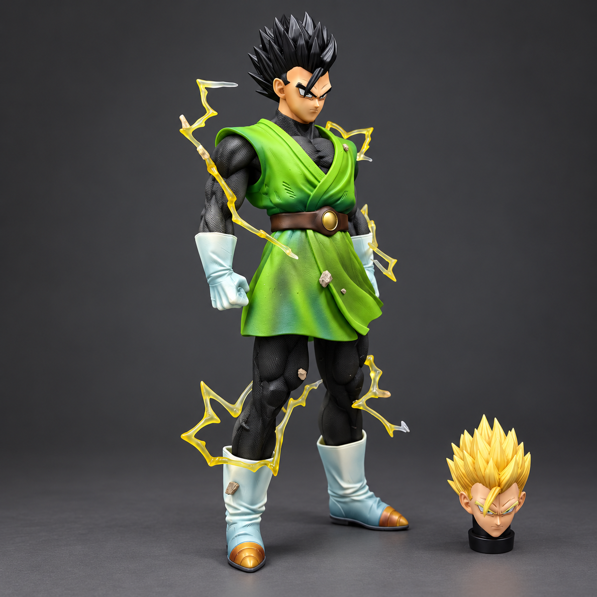 Statuetta Son Gohan Great Saiyaman Super Saiyan Dragon Ball Z Smoker Studio PVC