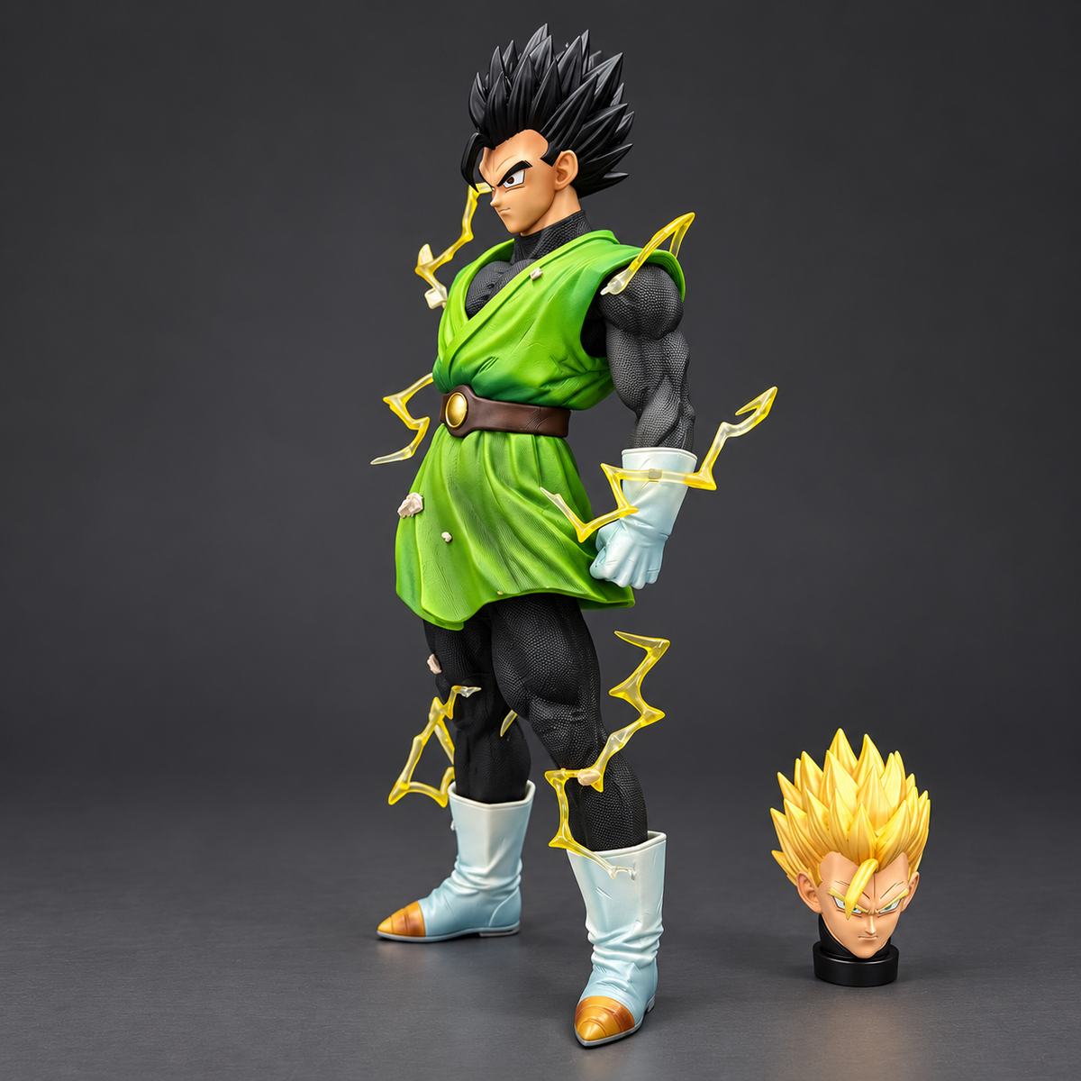 Statuetta Son Gohan Great Saiyaman Super Saiyan Dragon Ball Z Smoker Studio PVC