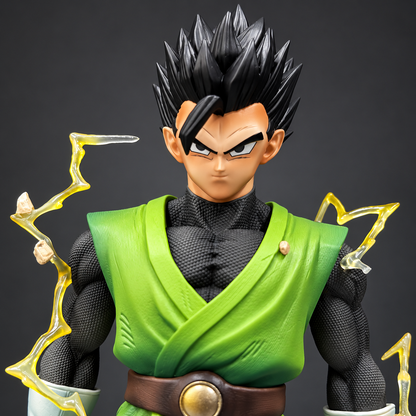 Statuetta Son Gohan Great Saiyaman Super Saiyan Dragon Ball Z Smoker Studio PVC