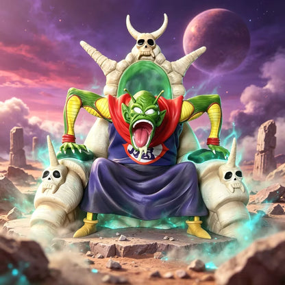 Statuetta King Piccolo Daimao Trono di Teschi Dragon Ball Paralle Studio PVC