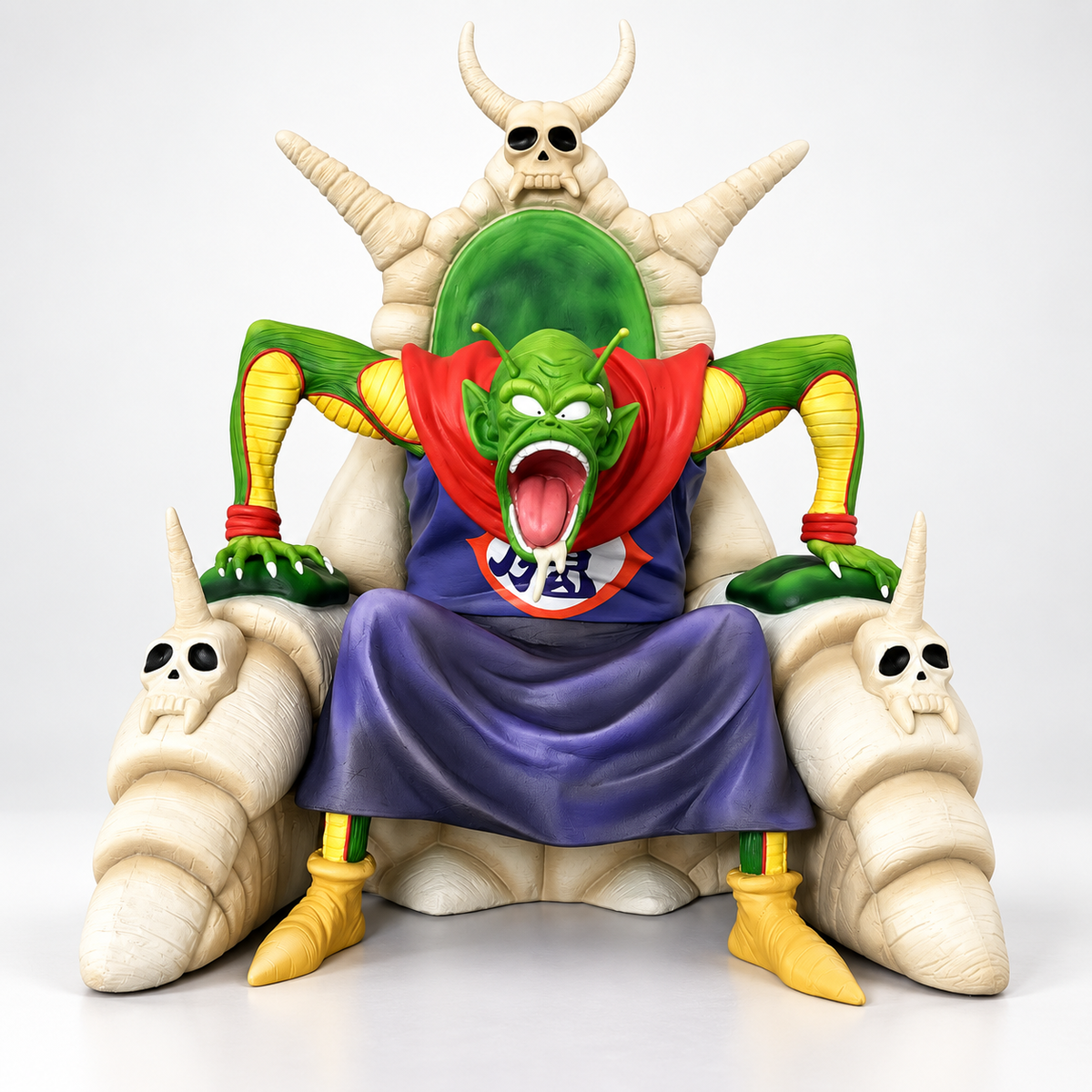 Statuetta King Piccolo Daimao Trono di Teschi Dragon Ball Paralle Studio PVC