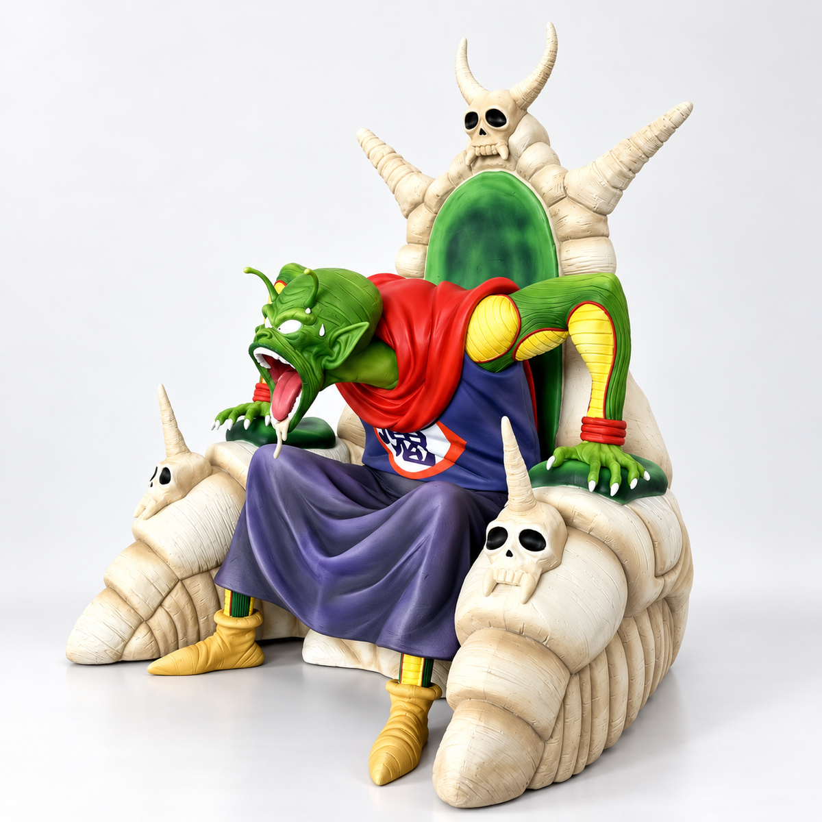 Statuetta King Piccolo Daimao Trono di Teschi Dragon Ball Paralle Studio PVC