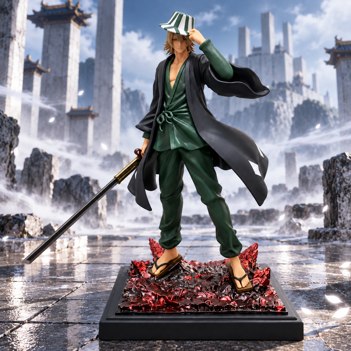 Figura Kisuke Urahara Benihime Bleach PVC