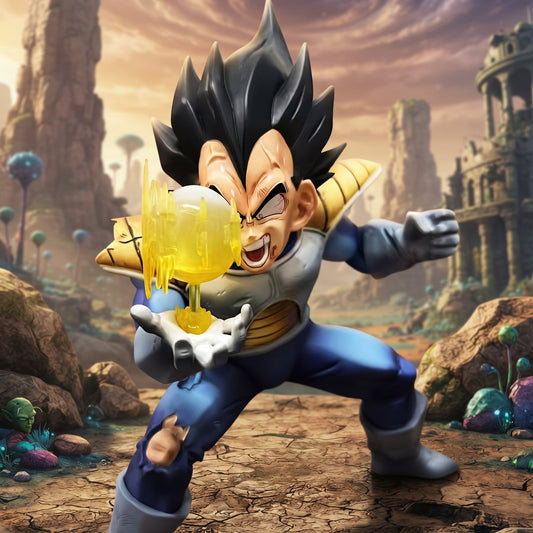 Statuetta Vegeta Saga dei Saiyan Galick Gun Dragon Ball Z Aonori Studio PVC