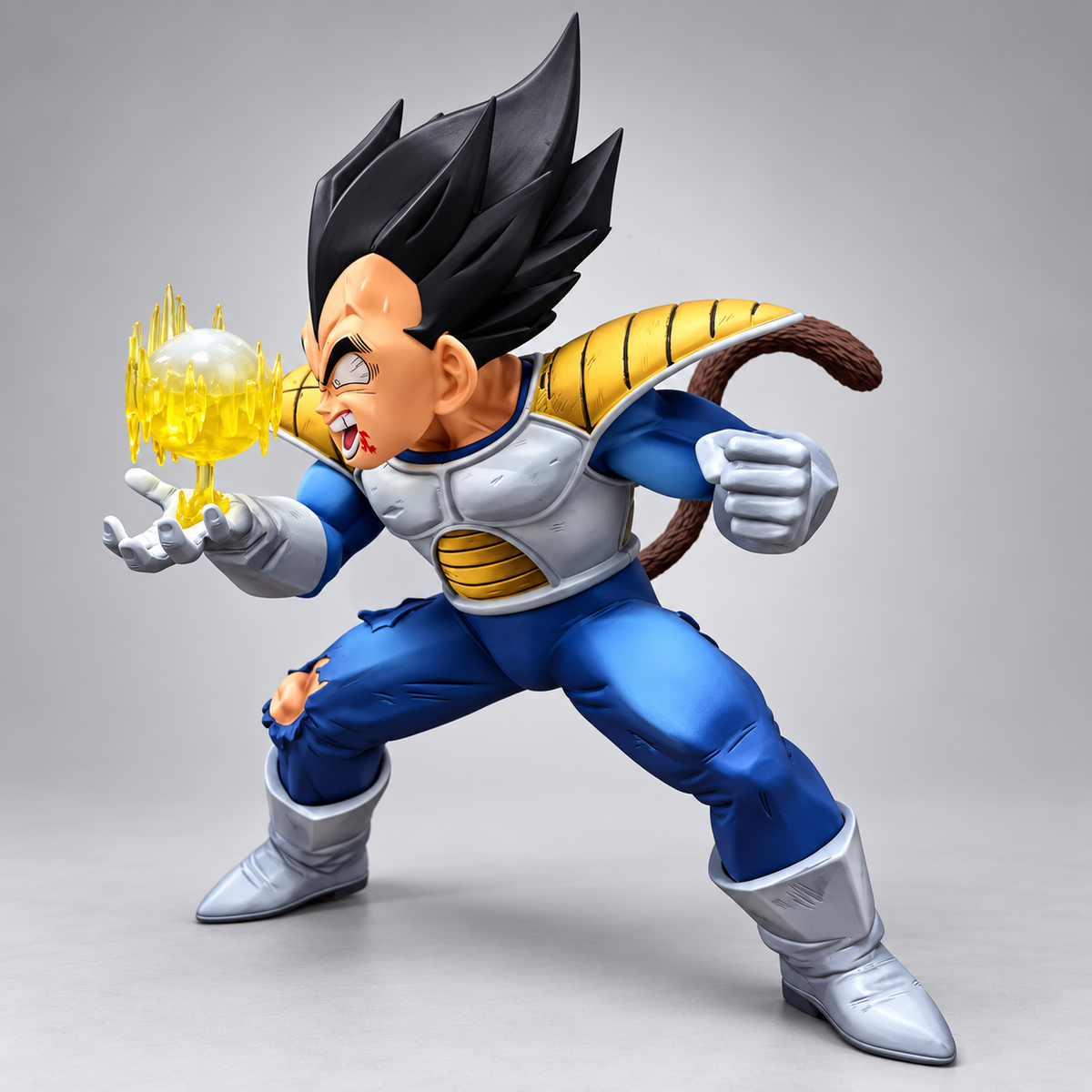 Figura Vegeta Saiyan Saga Galick Gun Dragon Ball Z Aonori Studio PVC
