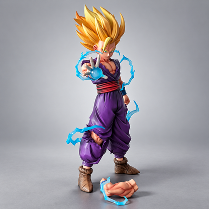 Statuetta Gohan Super Saiyan 2 Saga di Cell Dragon Ball Z VF Studio PVC