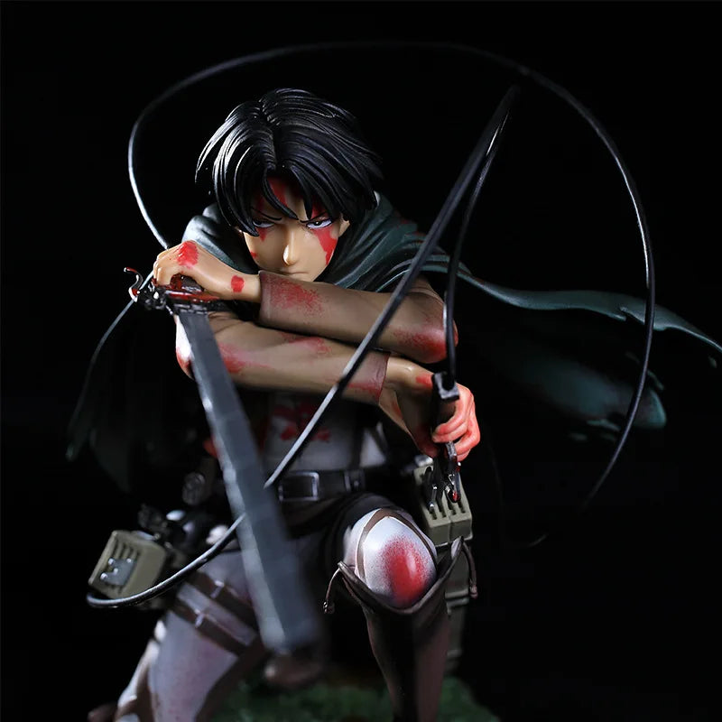 Levi Ackerman Bloody Battle Pose Figure Kotobukiya