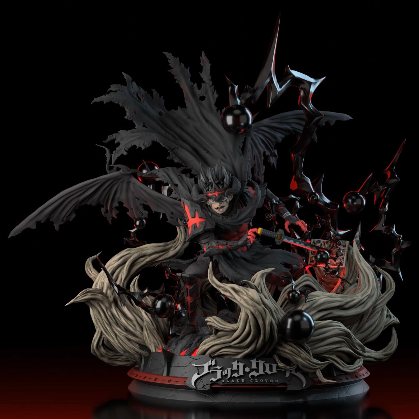 Black Asta Yums Collectors Resin