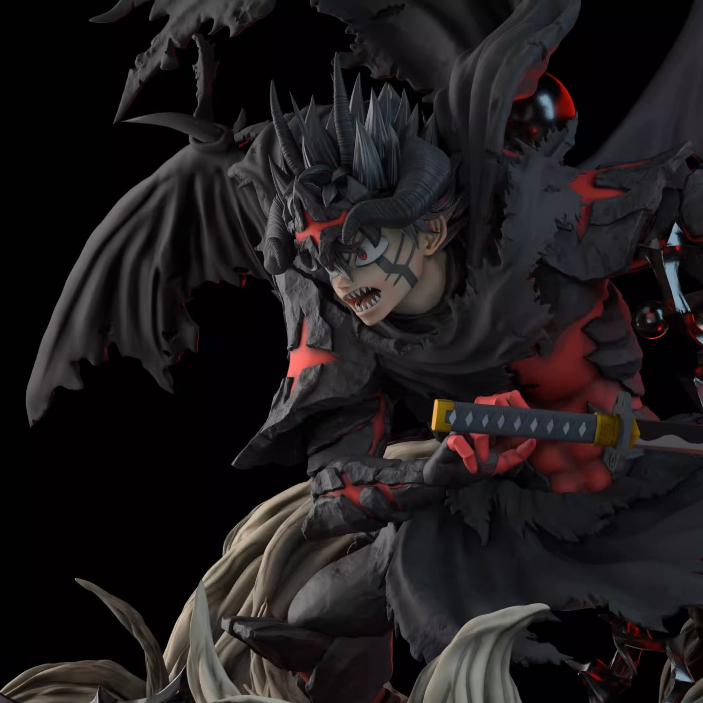 Black Asta Yums Collectors Resin