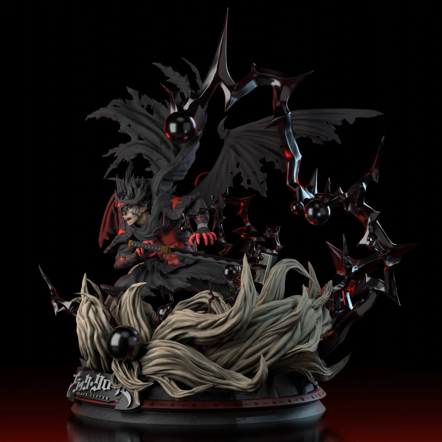 Black Asta Yums Collectors Resin