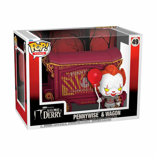 Funko Pop Town Pennywise & Wagon It #49