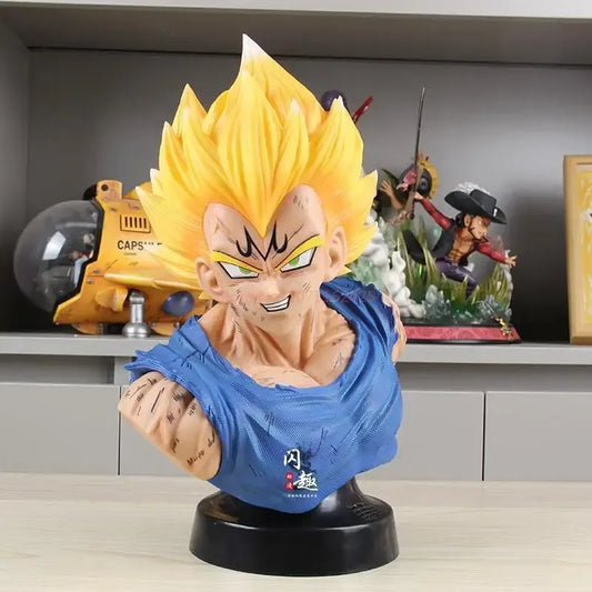 Figura Busto Majin Vegeta Super Saiyan 2 Dragon Ball Z GK - Dragon Ball