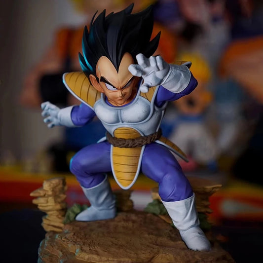 Figura Vegeta Saga Saiyan Dragon Ball Z Plan B Studio PVC - Dragon Ball