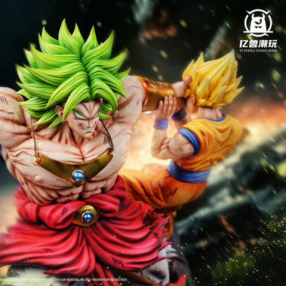 Dragon Ball Broly Vs Goku x Vegeta Yi Shou Studio Resin