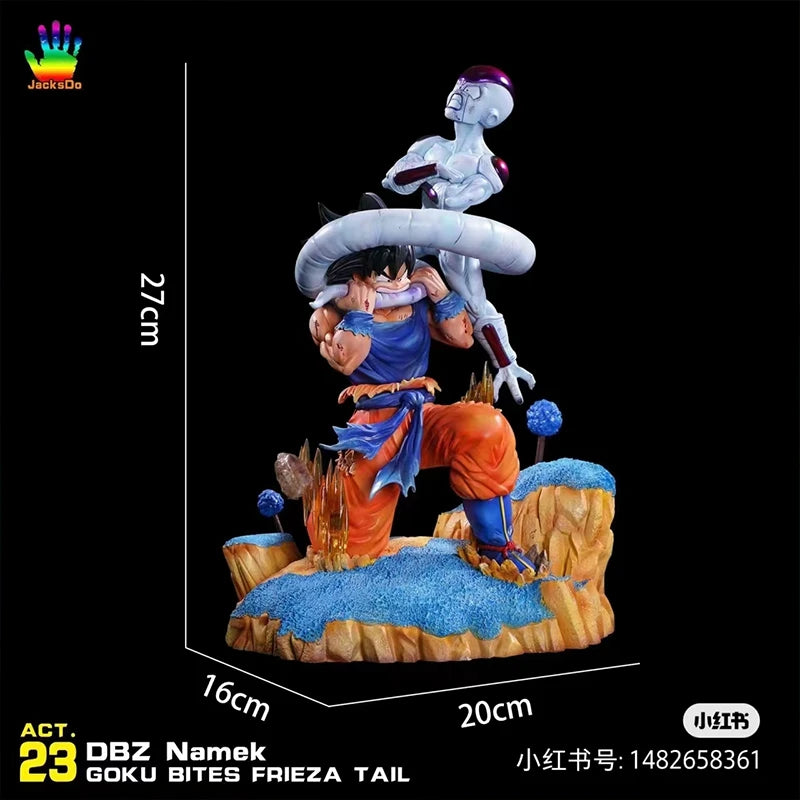 Diorama Goku vs Freezer Saga Namek JacksDo Studio PVC