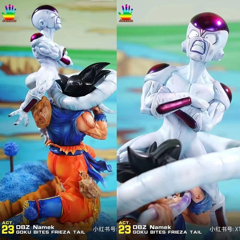 Diorama Goku vs Freezer Saga Namek JacksDo Studio PVC