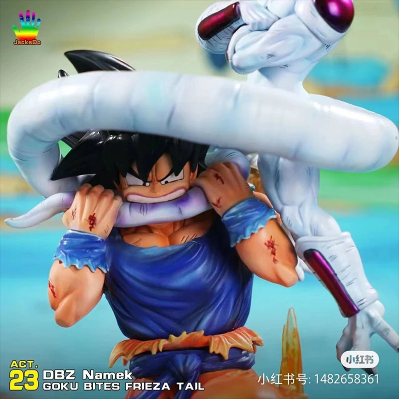 Diorama Goku vs Freezer Saga Namek JacksDo Studio PVC