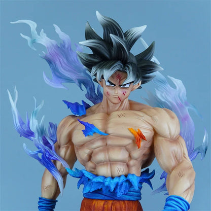 Goku Ultra Instinto + Busto Dragon Ball Super LK Studio PVC