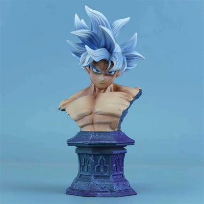Goku Ultra Instinto + Busto Dragon Ball Super LK Studio PVC