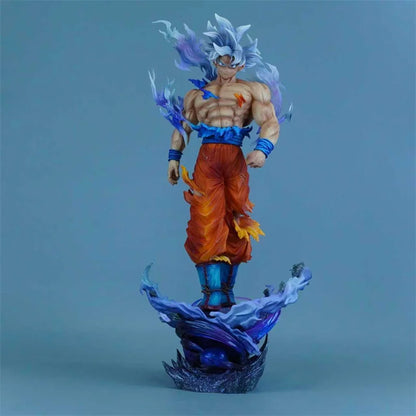 Goku Ultra Instinto + Busto Dragon Ball Super LK Studio PVC