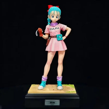 bulma pink dress Cute Pink Bulma Women's Cosplay Costume