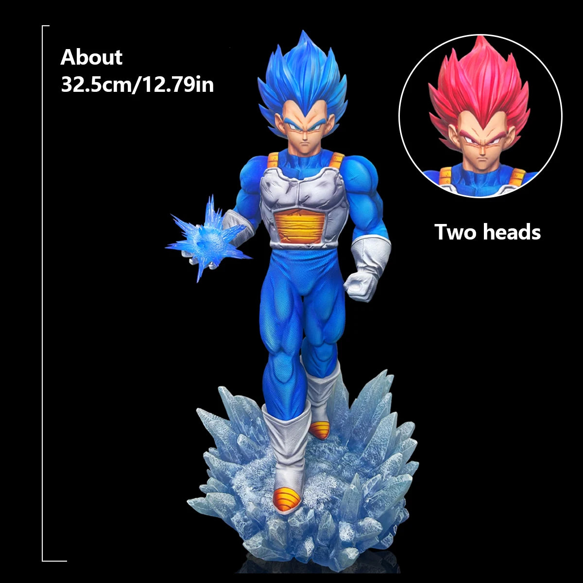 Vegeta SS God Blue / Red JJ Studio