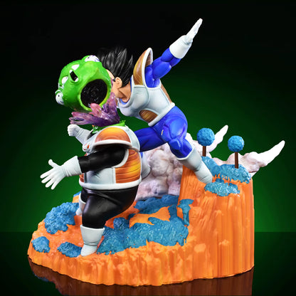 Dragon Ball Z Vegeta vs Guldo Battle Scene MRC Studio PVC