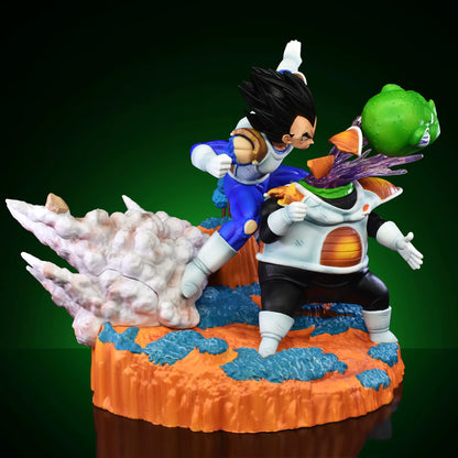 Dragon Ball Z Vegeta vs Guldo Battle Scene MRC Studio PVC