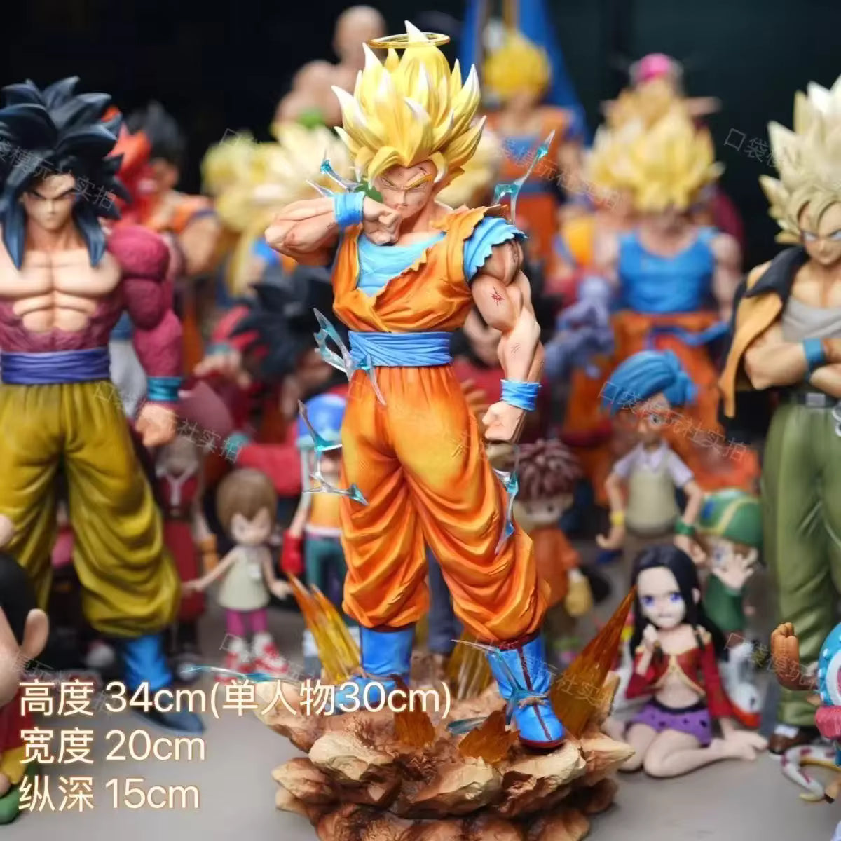 Son Goku Super Saiyan 2 Infinite Studio PVC JJ Version