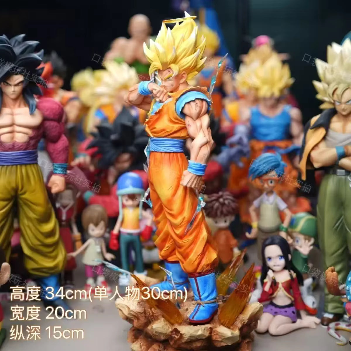 Son Goku Super Saiyan 2 Infinite Studio PVC JJ Version