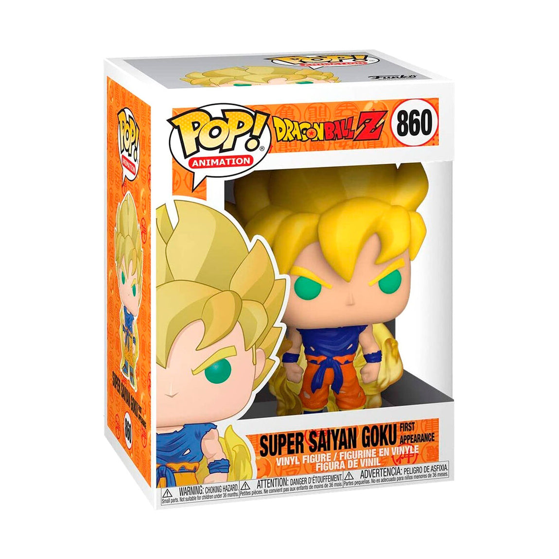 Funko Pop Super Saiyan Goku First Appearance #860
