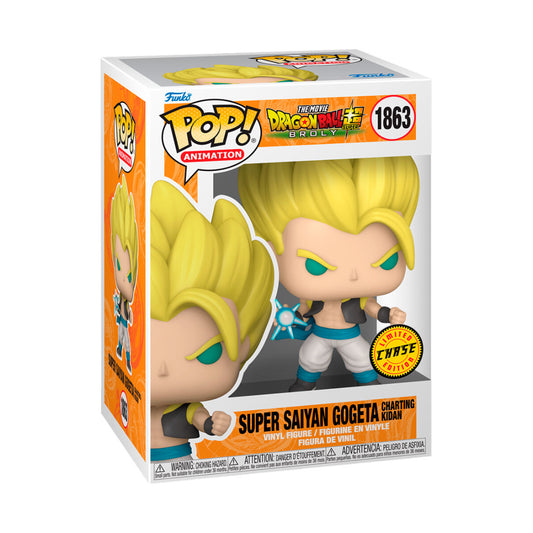 Funko Pop Super Saiyan Gogeta Charting Kidan Chase #1863