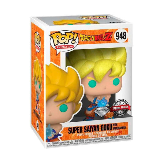 Funko Pop Super Saiyan Goku With Kamekameha #948