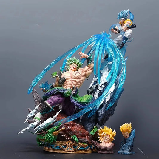 Figura Dragon Ball Broly vs Gogeta Kamekameha - Dragon Ball