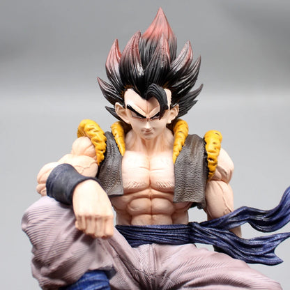 Dragon Ball Gogeta Sitting Action