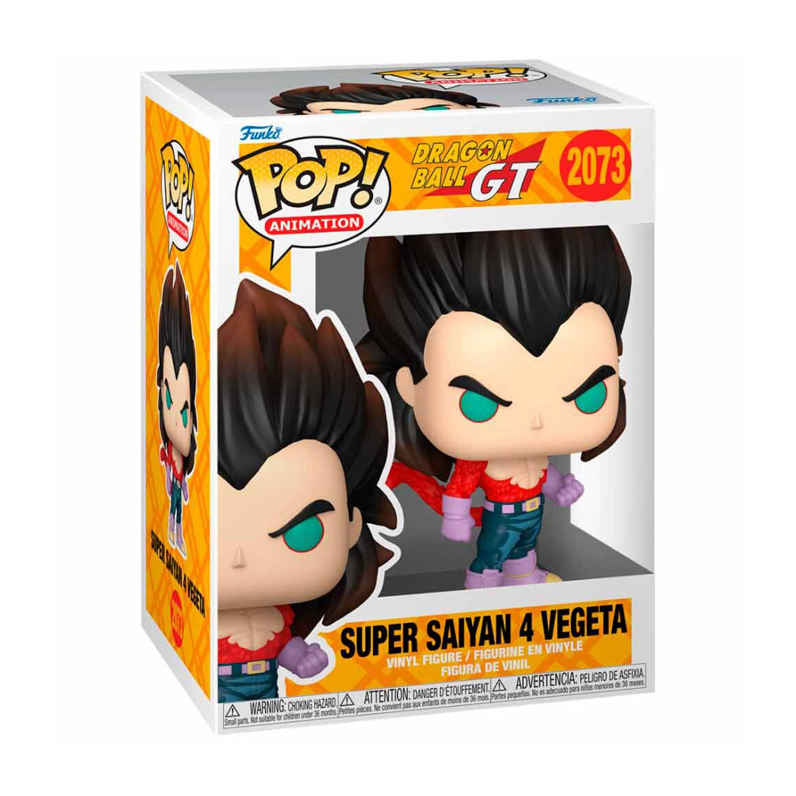 Funko Pop Super Saiyan 4 Vegeta Dragon Ball GT #2073