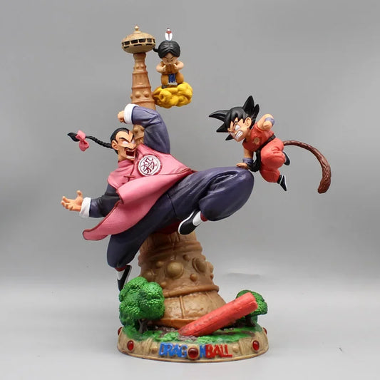 Figura Dragon Ball Tao Pai Pai vs Son Goku & Upa Karin Tower Battle - Dragon Ball