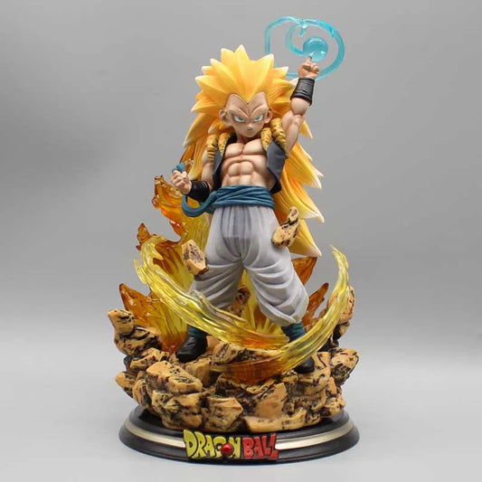 Figura Dragon Ball Gotenks Super Saiyan 3 Attack GK - Dragon Ball