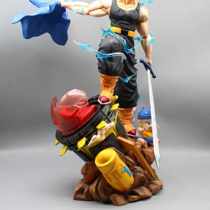 Future Trunks Super Saiyan Capsule Corp Time Machine DIM Studio PVC