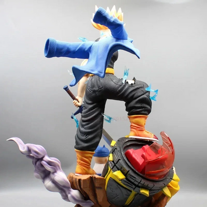 Future Trunks Super Saiyan Capsule Corp Time Machine DIM Studio PVC