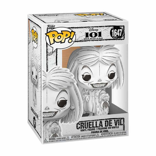 Funko Pop 101 Dalmatas Cruella de Vil Disney #1647